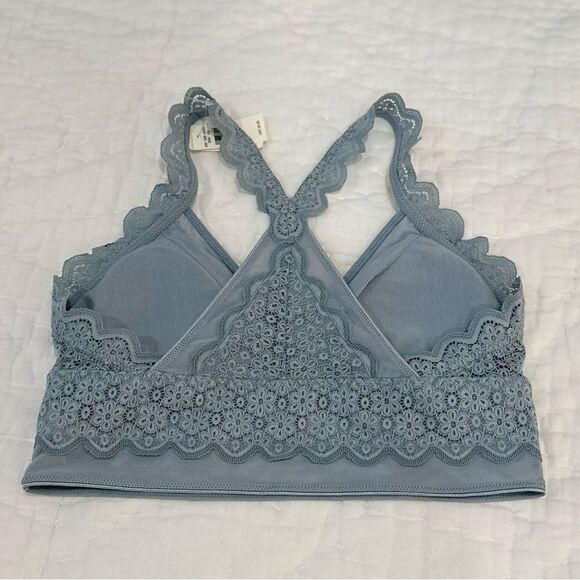 NWT Aerie Eyelet Racerback Bralette - Removable Padding - Picture 4 of 5